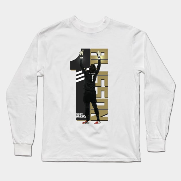 Alisson Becker Long Sleeve T-Shirt by cattafound